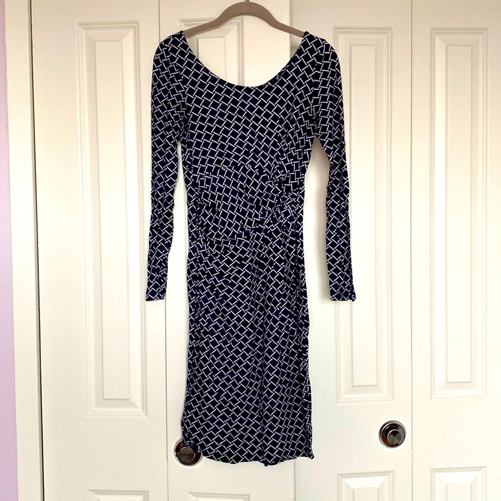Seraphine Maternity Dress w/ boat neck